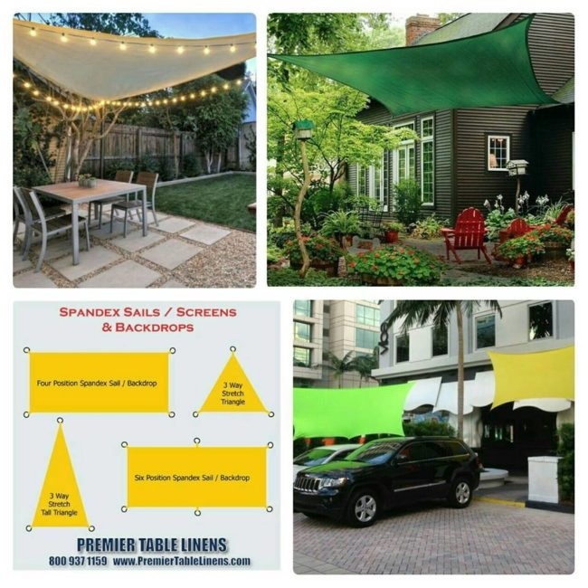 Spandex Shade Sail